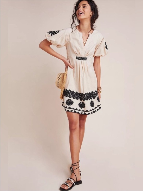 Anthropologie Dresses & Skirts - Anthropologie Orla Embroidered Mini Dress